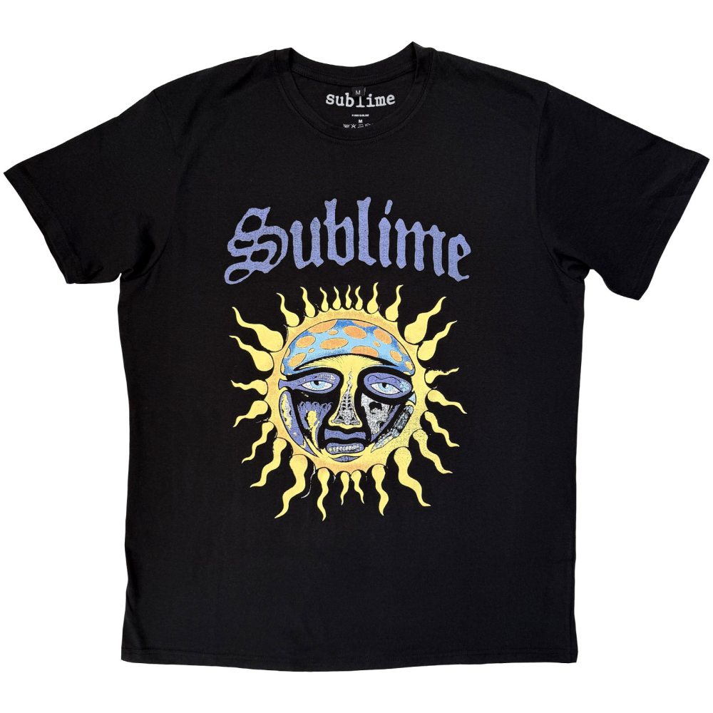 Sublime - Sun Logo Heren Tshirt - Zwart